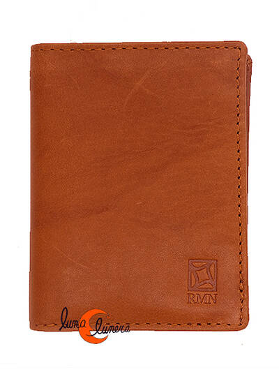RMN carteras de piel, 9914 cuero. Cartera tarjetero pequeño.