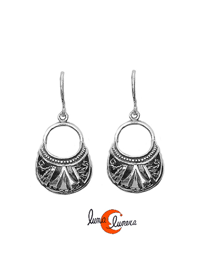 Pendientes de plata. Calado.