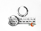 Aros gruesos de plata irregulares pequeños 002