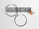 Aros de plata medianos gruesas (2,5 mm. por 5 cm.) 021