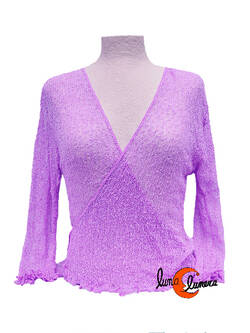 Chaquetas, rebecas de punto. Lila.