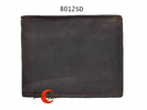 Morgado 8012SD, cartera, billetero y tarjetero mediano de piel rústica.