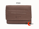 Morgado 9580, mini cartera para billetes y monedero afuera. Con espacio para una tarjeta y DNI.