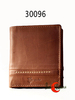 Morgado 30096, cartera de piel con separador de billetes, espacio para tres tarjetas o DNI, cremallera y monedero interior.