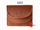 Morgado 1820, mini carterita con separador de billetes y monedero exterior independiente.