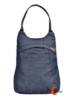 Mochilas de tela Mugling. Mochila bolso lisa tela vaquera.