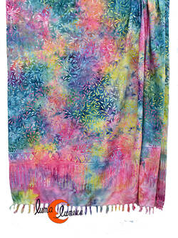 Pareo-fular Bali multicolor.