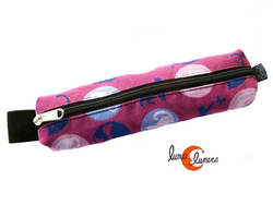 Estuches y neceseres de tela Bruo.  Estuche pequeño, gatos.