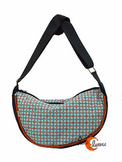 Impermeables. Bolsos de tela Mugling. Bolso pequeño verde claro.