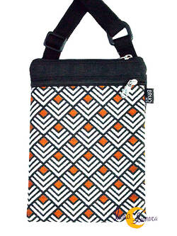 Bolsito XXL de tela para el teléfono movil Bruo.  Bali.