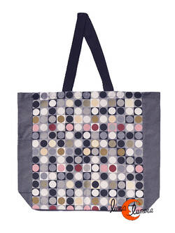 Bolsa TOTE BAG grande relieve de algodón Bruo. Pop.