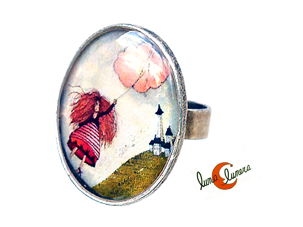 Anillos de bisutería.